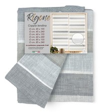 COPPIA tendina VETRO MODERNA