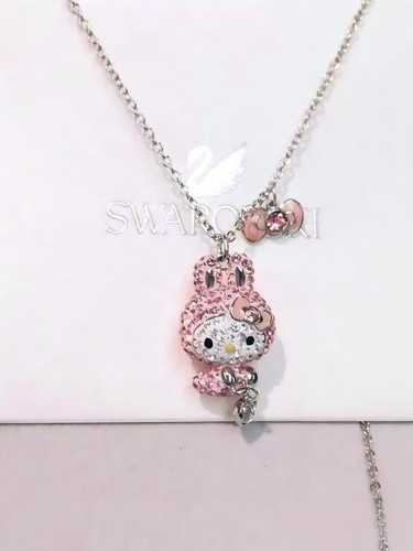 Collana coniglietto swarovski - collana,