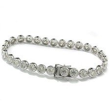 Bracciale Da Tennis In Oro