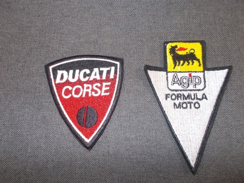 Toppe ducati agip - toppe, nuove