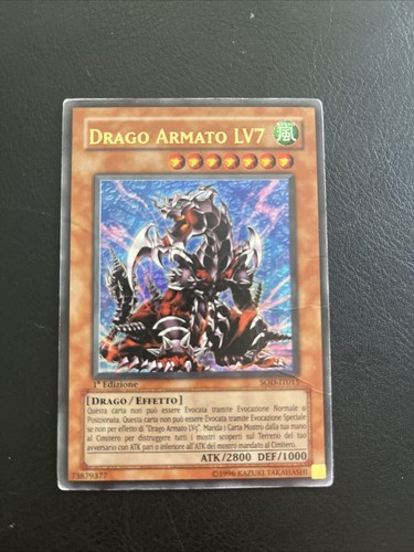 Carta drago armato lv - oh,
