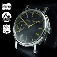 Orologio Uomo IWC Vintage | Movimento Svizzero Anni '40, Quadrante Personalizzato, Restaurato e Fatto a Mano
