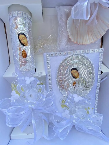 Set candele battesimo 5pz - set,