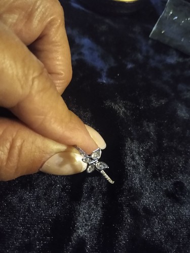 Anello farfalla argento - anello, in