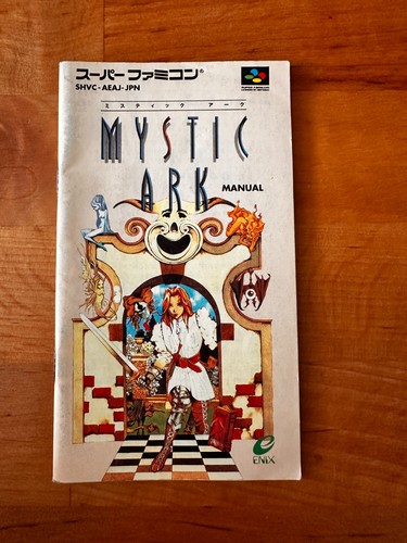Notice manual only mystic - notice/manual, only: