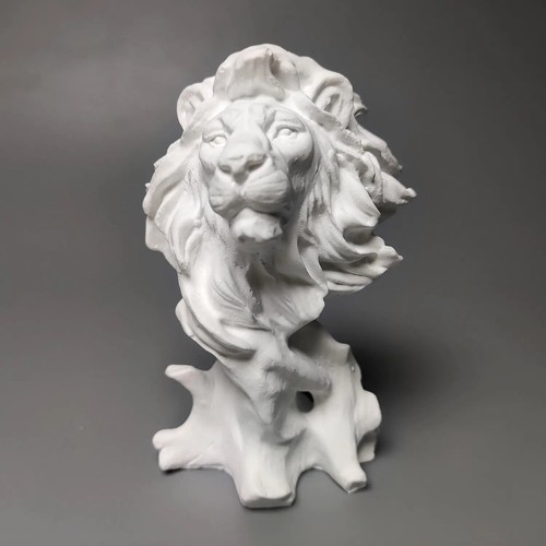 Scultura busto leone - busto,