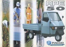DEPLIANT BROCHURE MOTOCARRO PIAGGIO APE 50 (E43)