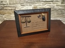 QUADRETTO SASSI DIVERTENTE AVVOCATO NAPOLETANO 