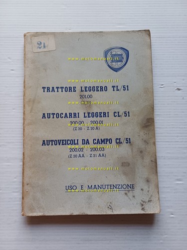 Lancia autocarri militari - lancia, tl