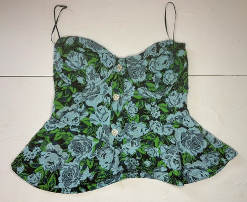 Zara blu verde - zara, floreale