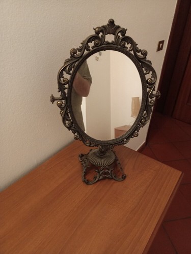 Specchio ovale appoggio - specchio,