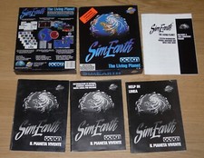 SIM EARTH IL PIANETA VIVENTE - EDIZIONE ITALIANA PC IBM BIG BOX !!NO GIOCO!!