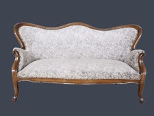 DIVANO LUIGI FILIPPO IN NOCE