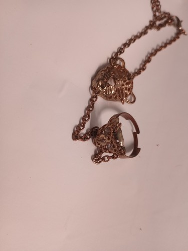 Anello gatto con bracciale