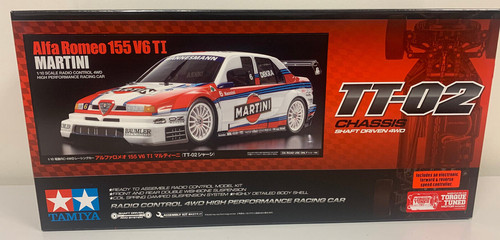 Tamiya kit tt02 alfa romeo - rc,