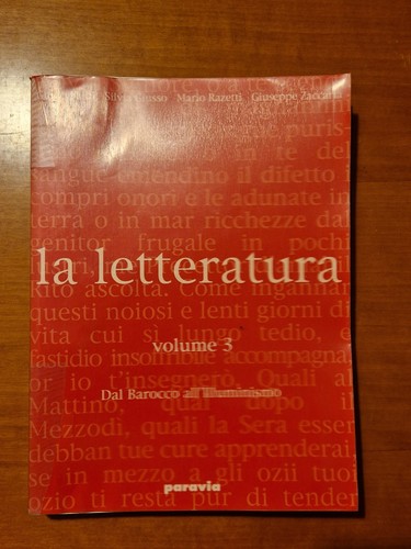 Letteratura vol dal - la, 3.