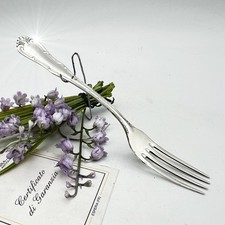 Forchetta antica in Argento massiccio 800  anni '40  posata Forchettina 