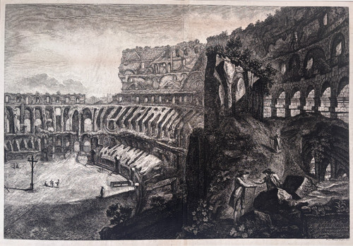 Francesco piranesi veduta - piranesi, "veduta