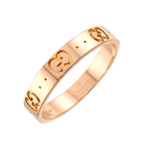 Anello icona gucci oro - gucci, rosa