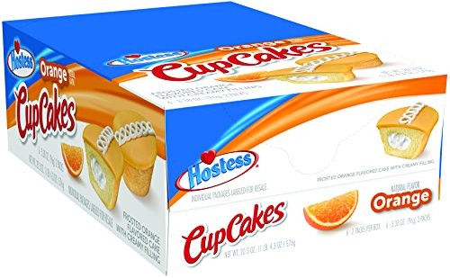 Hostess cupcakes arancione - hostess,