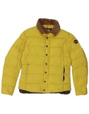 Giacca imbottita uomo COLMAR UK 40 grande giallo cotone CE01