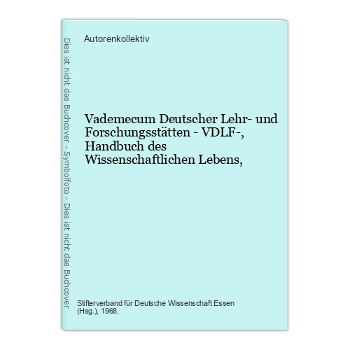 Vademecum deutscher lehr und - vademecum,