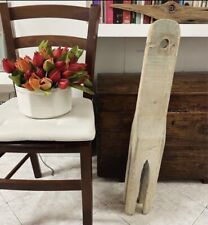 Antico Agitatore Per Biancheria Panni Da Lavatoio Pubblico Italiano 81 Cm 