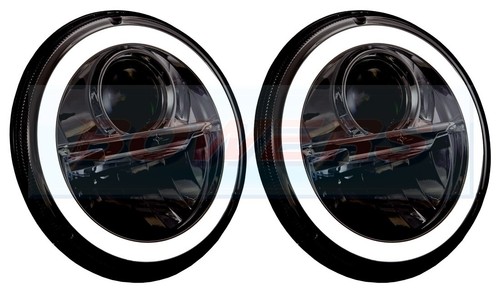 Wipac pollici led nero - led, fari