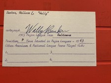 Wally Bunker🔥🔥MLB: 1963