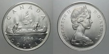Canada 1 Dollaro 1966 Canoa
