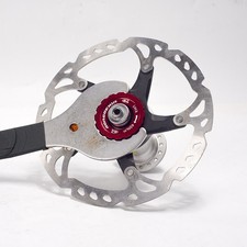 1 Pz Set Ruota Blocco Centrale Bici, Adattatore Blocco Centrale Bicicletta Coperchio Freno a Disco