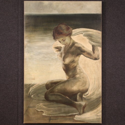 Dipinto nudo donna - di,