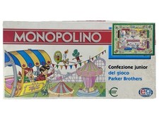 MONOPOLINO MONOPOLI MONOPOLY JUNIOR EURO € EDITION EG EDITRICE GIOCHI PARKER ‘98