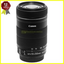 Canon EF-S 55/250mm f4-5,6 IS STM. Obiettivo zoom AF per reflex digitali.
