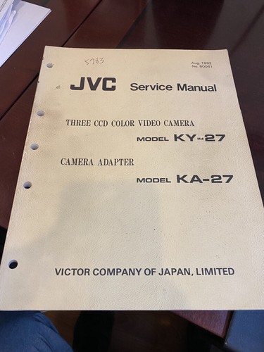 Jvc ky27 27 tre ccd - ky-27,