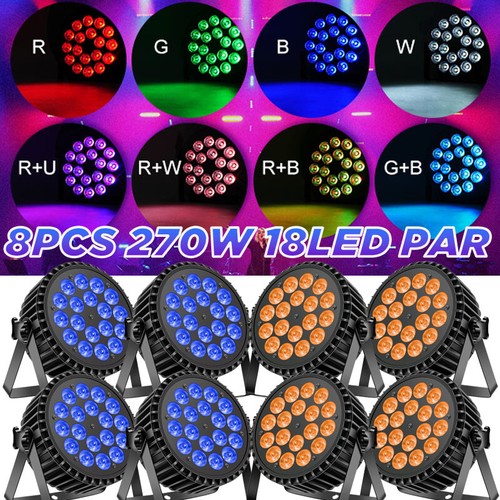 8pz 270w led par - faretto, rgb