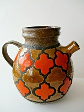 Aldo Londi per Bitossi grande brocca di ceramica era Gambone Sottsass Fantoni