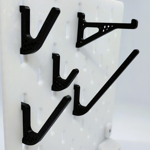 15x kit ganci pegboard ikea - kit,