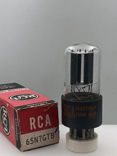 Rca 6sn7gtb test - rca, nos/near