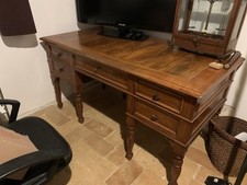 scrivania legno antica