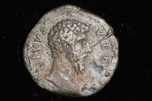 Moneta romana divus - lucio, vero