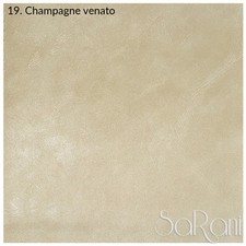 Tessuto Ecopelle Finta Pelle Tappezzeria Rivestimento Champagne Venato 50 Cm 