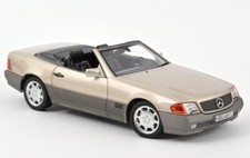 MB Mercedes Benz 500 SL - 1989 - Argento fumo - Norev 1:18