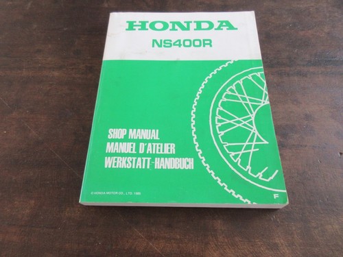 Honda ns400r shop - ns400r, repair