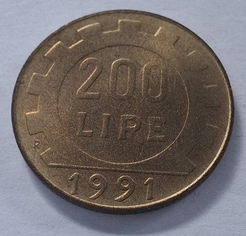 200 lire 1991 - 200,