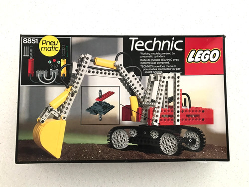 Lego technic 8851 escavatore - lego,