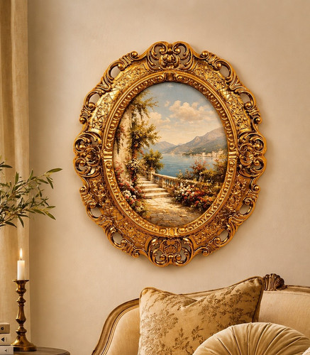 Cornice portafoto ovale