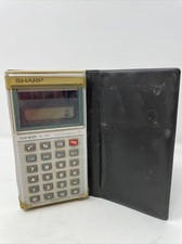 SHARP ELSI MATE EL-326 CALCOLATRICE SOLARE E LEGGERA VINTAGE