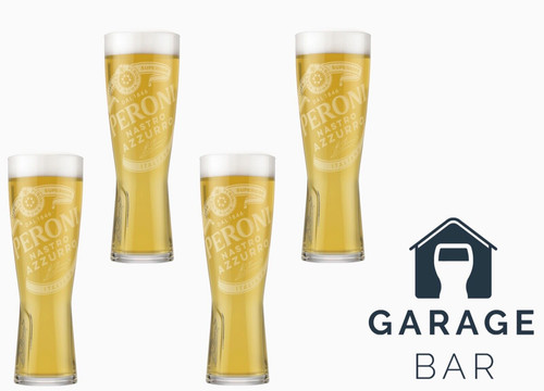 Set peroni beer glasses - set, 4