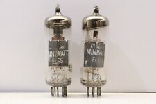 2 x Philips EL95 coppia valvole emiss.= 100% cod. SI8 ‡5D amplificatore AG9016 a